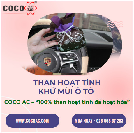Than hoạt tính khử mùi ô tô