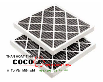 Activated carbon filters are used to handle the smell in air condition and ventilation systems. 