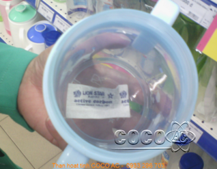 Baby drinking bottle of Lionstar uses Activated carbon bags to deodorize safely